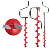 Ледобур BURAN 130R правое вращение, цельнотянутый шнек (LB-130R) Тонар