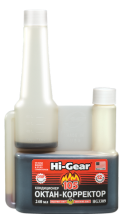Октан-корректор и кондиционер c SMT2 Hi-Gear, 240мл