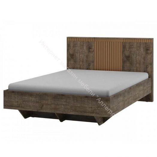 Кровать на цоколе 1200 Ольга 3 Дуб коми