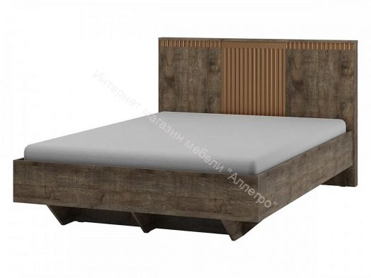 Кровать на цоколе 1200 Ольга 3 Дуб коми