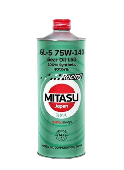 MITASU RACING GEAR OIL GL-5  LSD 75W-140, 1л