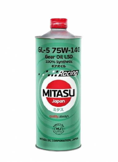 MITASU RACING GEAR OIL GL-5  LSD 75W-140, 1л