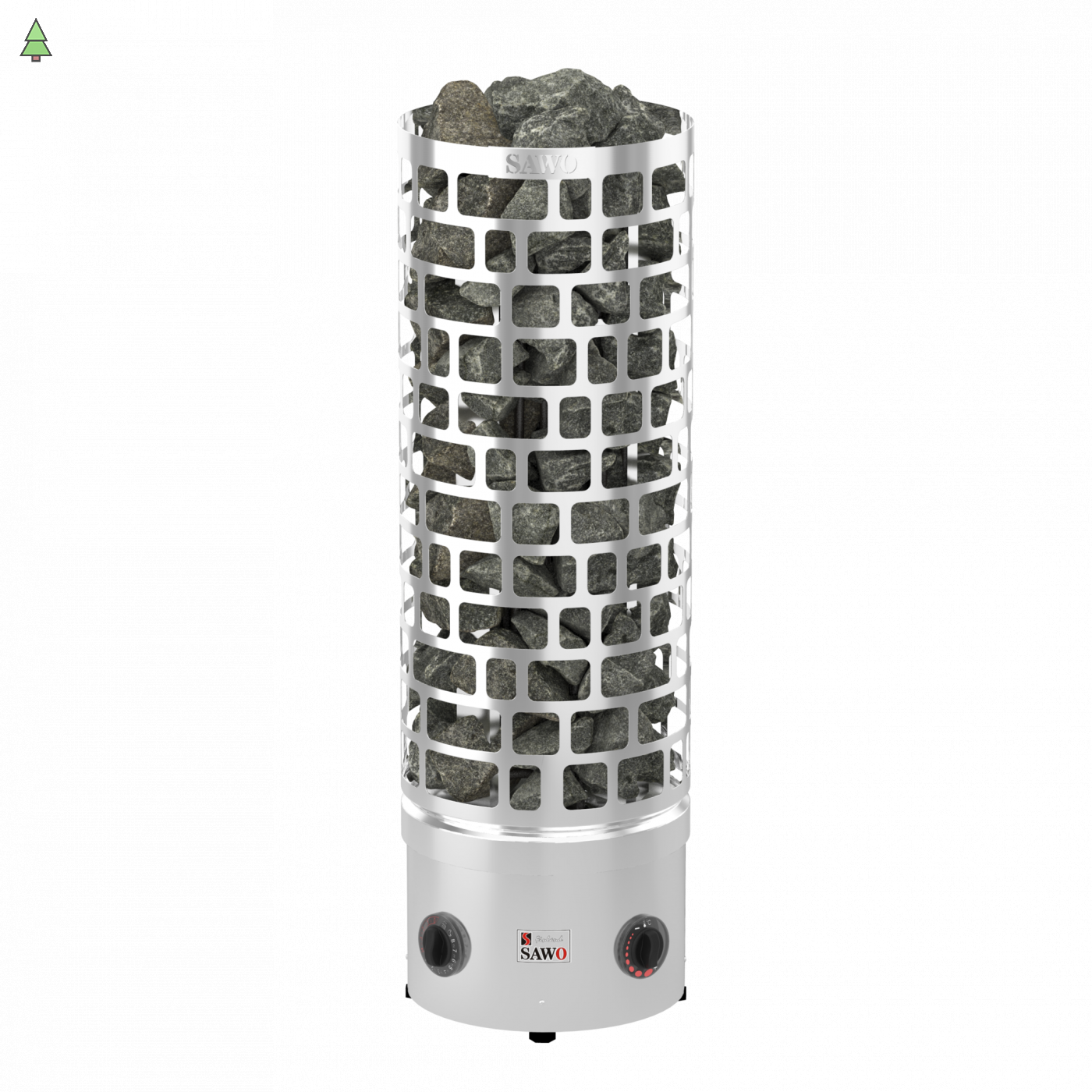 Электрическая печь SAWO ARIES ARI3-60NB-P (6 кВт, встроенный пульт, нержавейка)