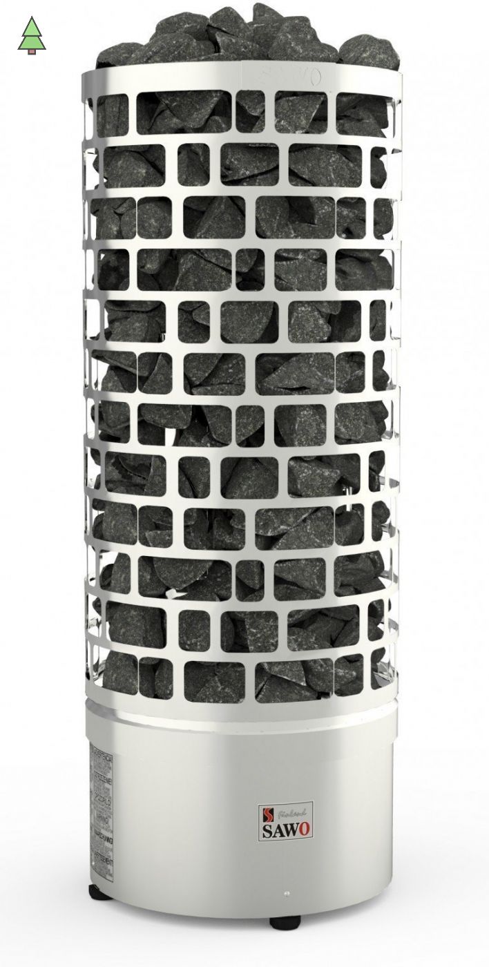 Электрическая печь SAWO ARIES ARI6-180NS-P (18 кВт, нержавейка), выносной пульт (пульт и блок мощности докупаются отдельно)