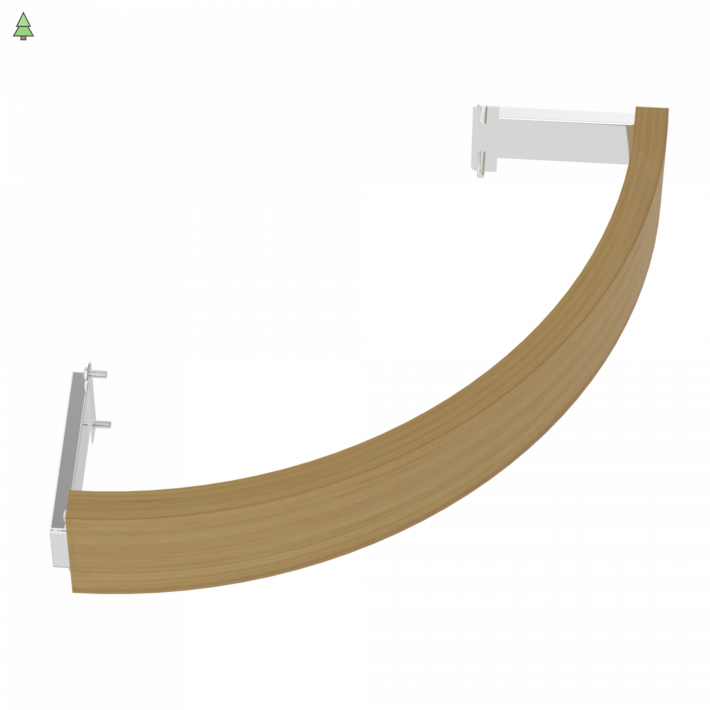 SAWO Деревянное ограждение для печи угловой установки TOWER TH2 и TH3, кедр, артикул TH-GUARD-W2-CNR-D