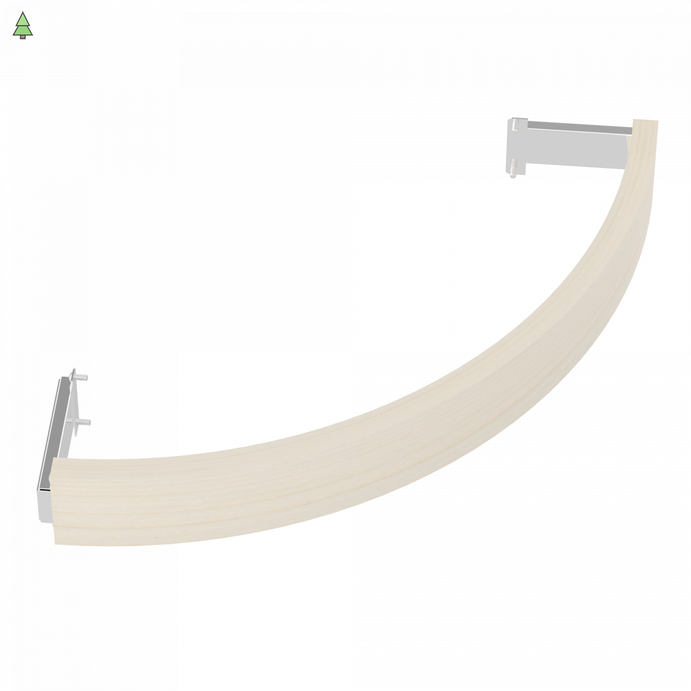 SAWO Деревянное ограждение для печи угловой установки TOWER TH6, осина, артикул TH-GUARD-W6-CNR-A