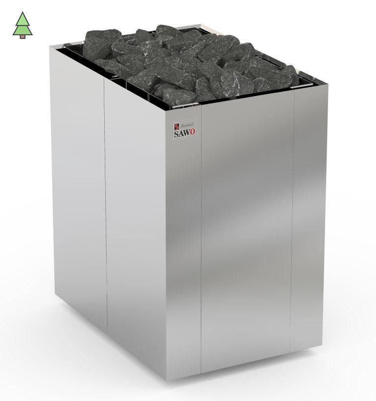 Электрическая печь SAWO SUPER NORDEX FlOOR V12 NRFS-180NS-V12-Z (18 кВт) , выносной пульт (пульт и блок мощности докупаются отдельно)