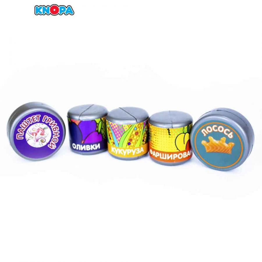 Шоппер с продуктами КНОПА