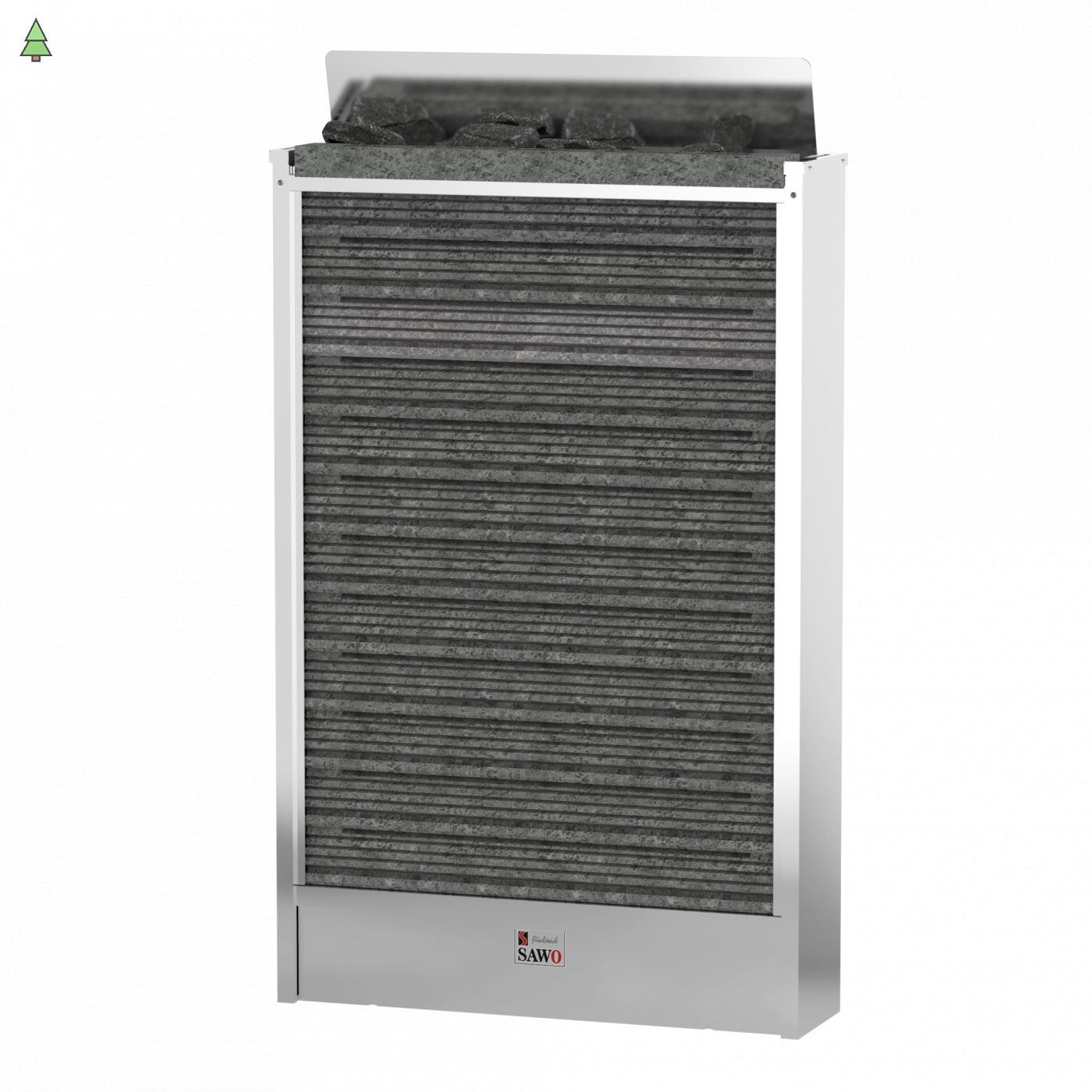 SAWO Электрическая печь CIRRUS 3, 4,5 кВт, CIR3-45NS-P , выносной пульт (пульт и блок мощности докупаются отдельно)