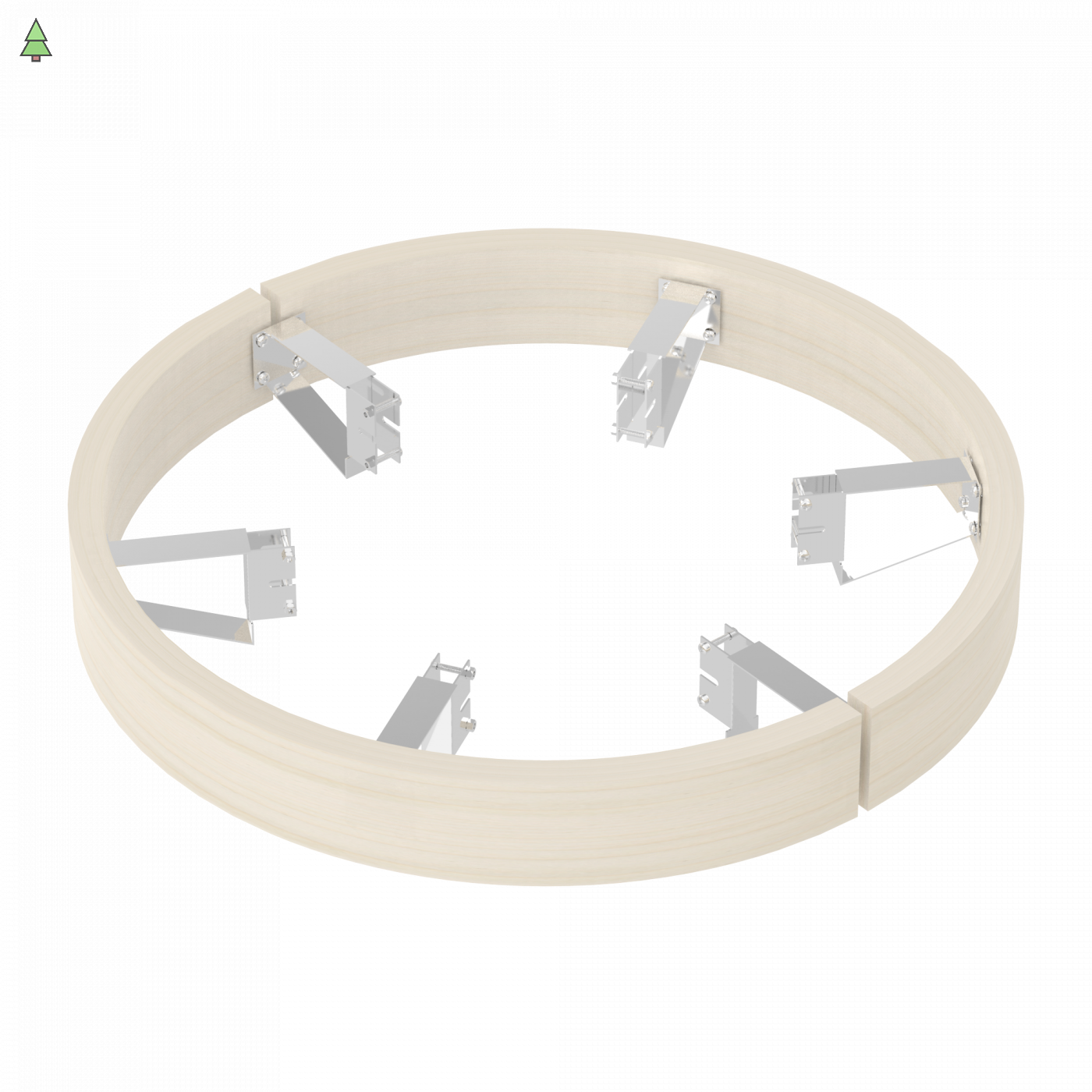 SAWO Деревянное ограждение для печи TOWER TH9, осина, артикул TH-GUARD-W9-A