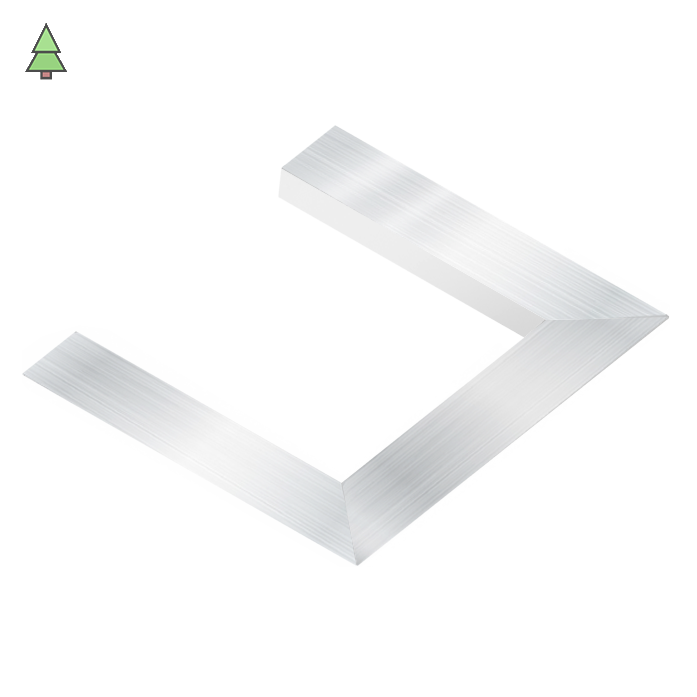 SAWO Монтажный фланец пристенный для печи CUBOS, металл, арт. CUB-COLLAR-ST3-WL