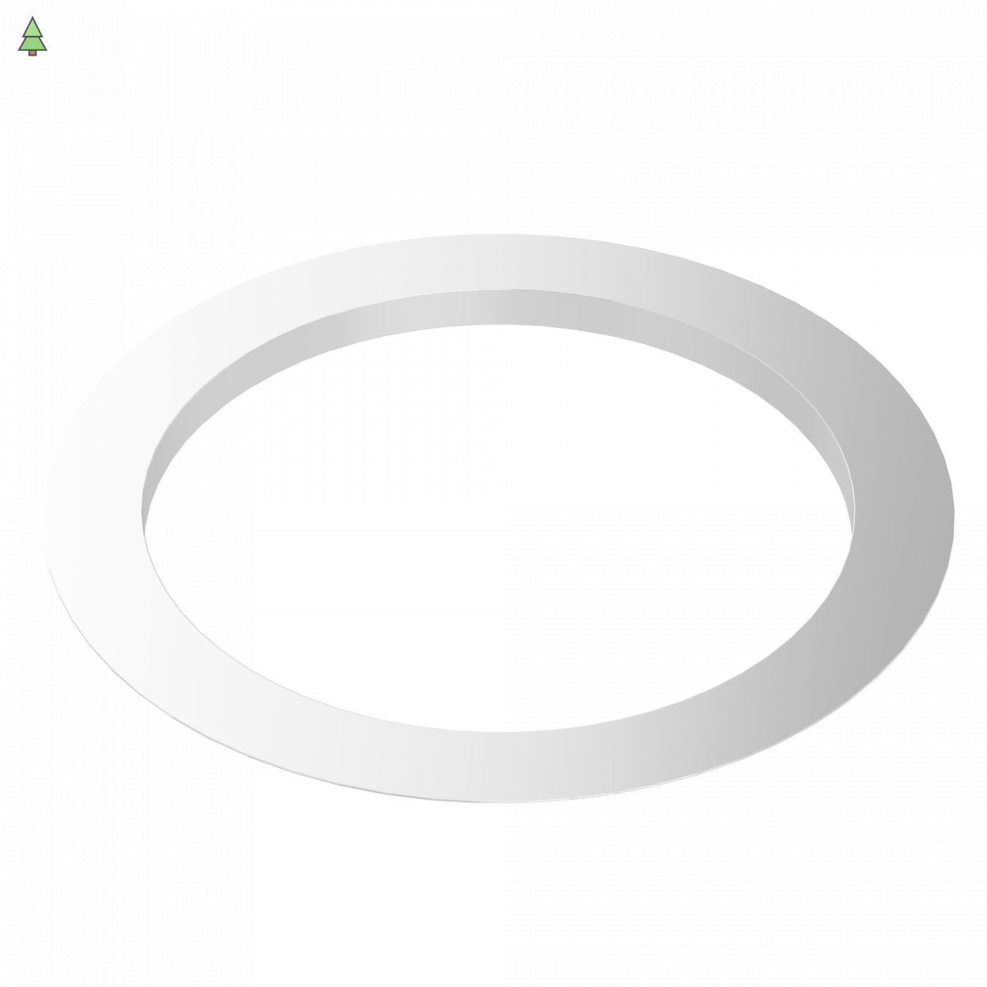 SAWO Монтажный фланец для печи TOWER, сталь, арт. TH-COLLAR-ST12