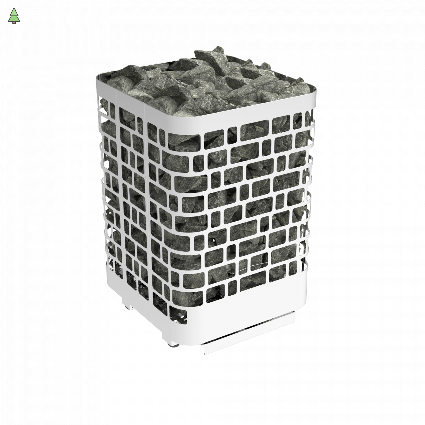 Электрическая печь SAWO KRIOS KRFS-150NS-P (15 кВт, нерж. сталь, выносной пульт (пульт и блок мощности докупаются отдельно)