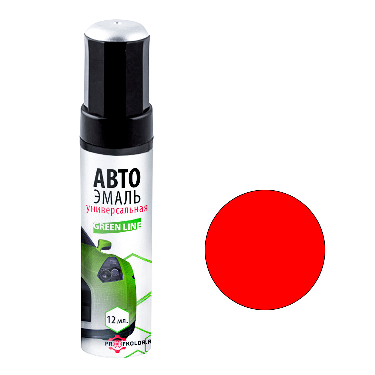 Карандаш с кисточкой для подкраски сколов на Aito. Цвет Red. Код цвета: R27J