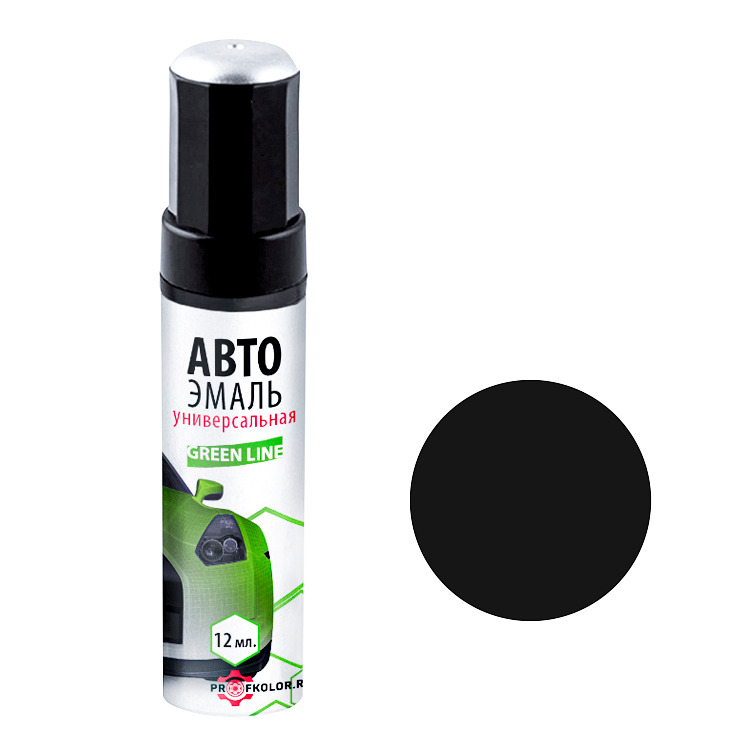 Карандаш с кисточкой для подкраски сколов на Brilliance. Цвет Black Pearl. Код цвета: DLJBH