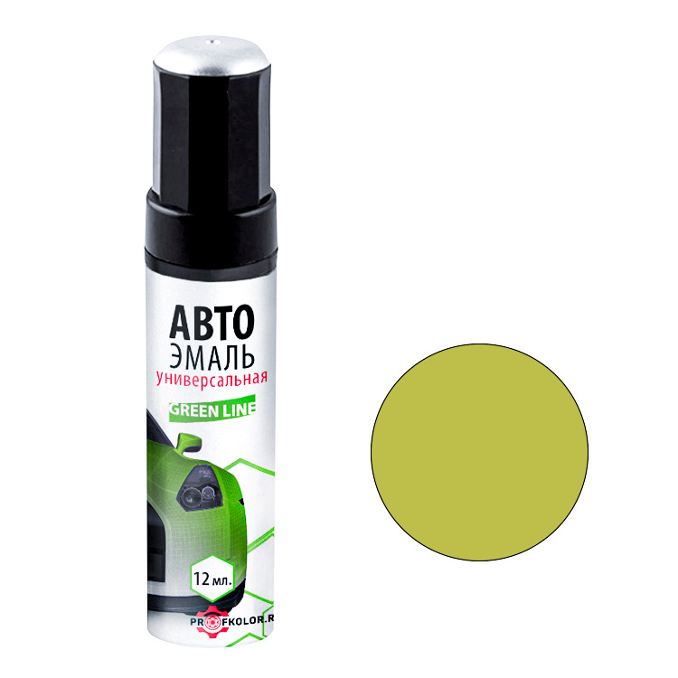 Карандаш с кисточкой для подкраски сколов на Changan. Цвет Goldfinch. Код цвета: Golden Shrike Flower