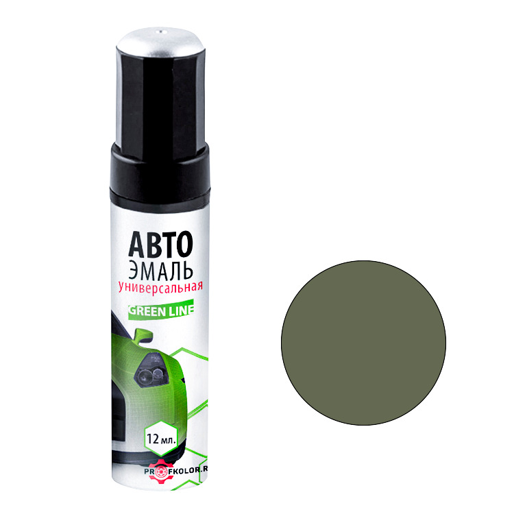 Карандаш с кисточкой для подкраски сколов на Oem. Цвет Moxinggreen. Код цвета: