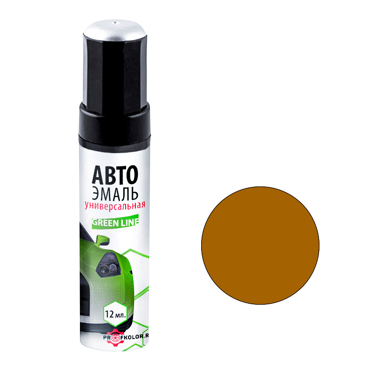 Карандаш с кисточкой для подкраски сколов на Geely. Цвет Hermes Orange Met. / Standard. Код цвета: Unknown