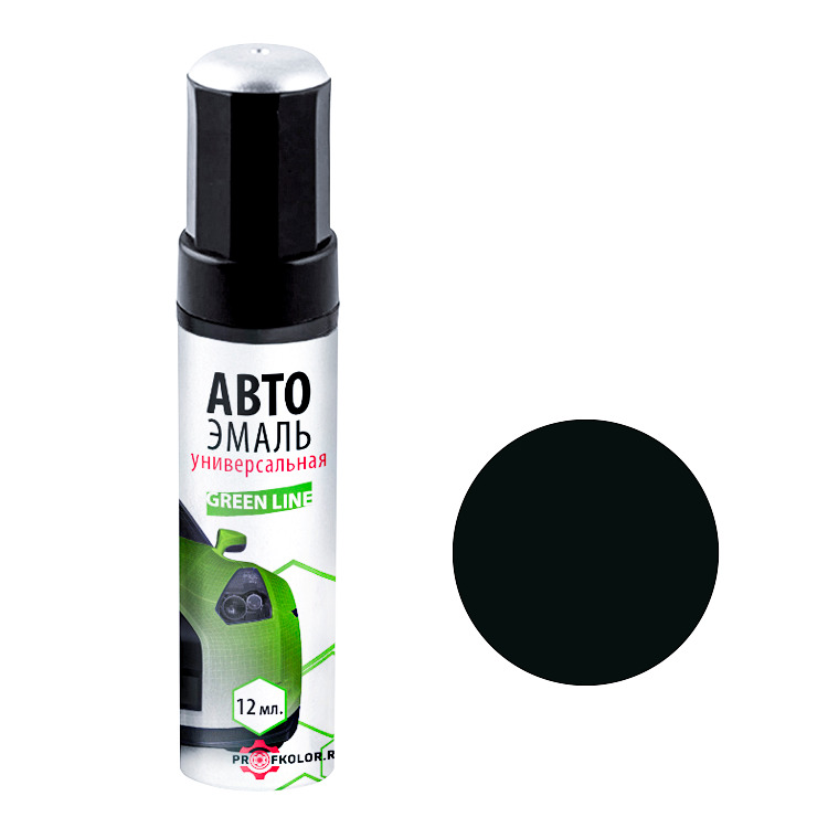 Карандаш с кисточкой для подкраски сколов на Geely Auto Gee. Цвет Shangri-La Green. Код цвета: I47