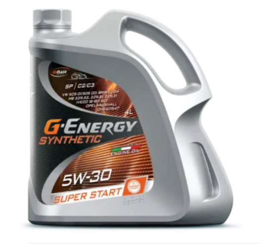 G-Energy Synthetic Super Start 5W-30, 4л