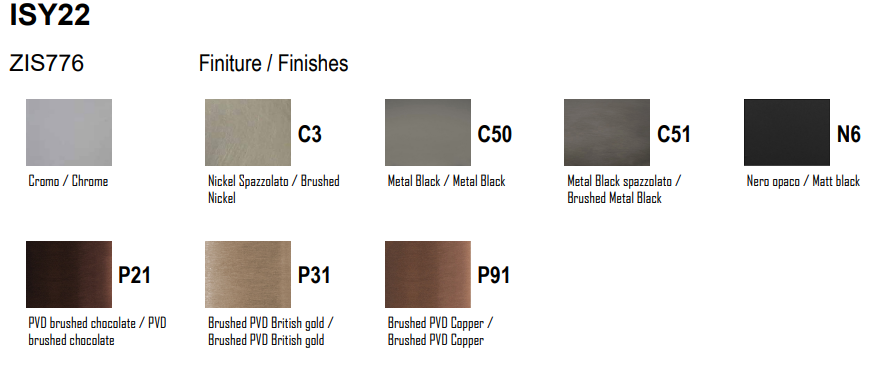 Cмеситель для биде Zucchetti Isy22 ZIS1366 ФОТО