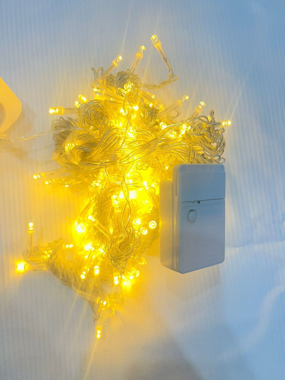 гтрлянда штора 1,8х1,8 желтая