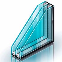 Стеклопакет двухкамерный толщина 46мм