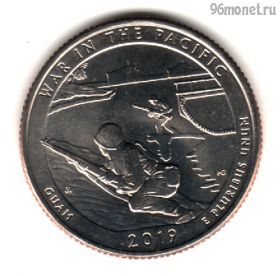 США 25 центов 2019 D