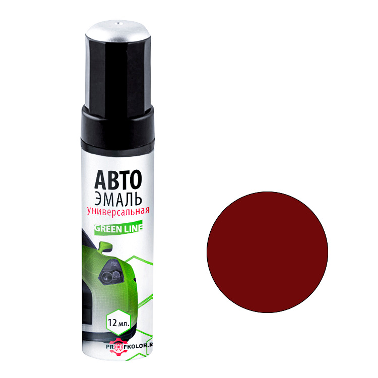 Карандаш с кисточкой для подкраски сколов на Jac. Цвет Carmana Red. Код цвета: W-40