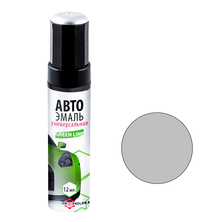 Карандаш с кисточкой для подкраски сколов на Jihe. Цвет Silence Silver. Код цвета: SILENCE SILVER