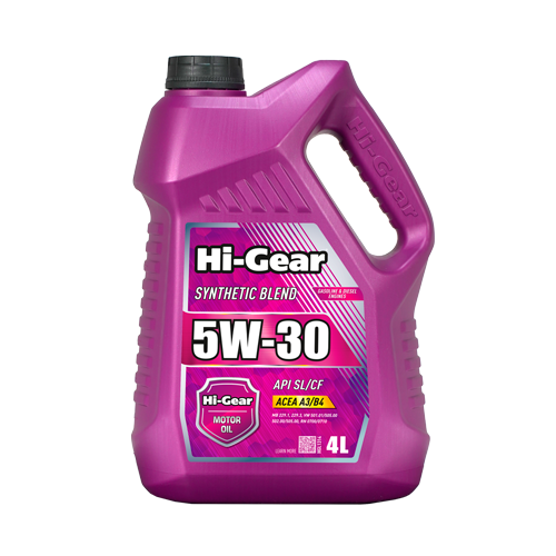 Hi-Gear API SL/CF ACEA A3/B4 5W-30, 4л