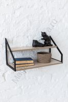 Стеллаж настенный-настольный Ангули 250х450