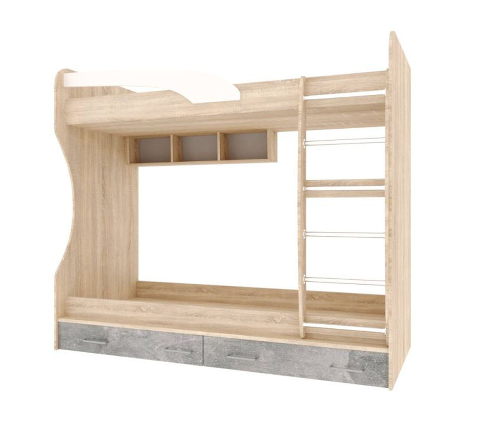 Кровать 2х ярусная "Колибри-Лофт"  без матрасов