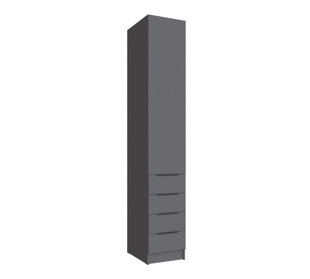 "Мадрид" Шкаф 0,4 с 4я ящ