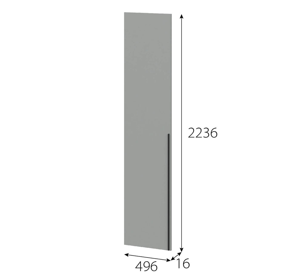 Створка СГ 2236х496