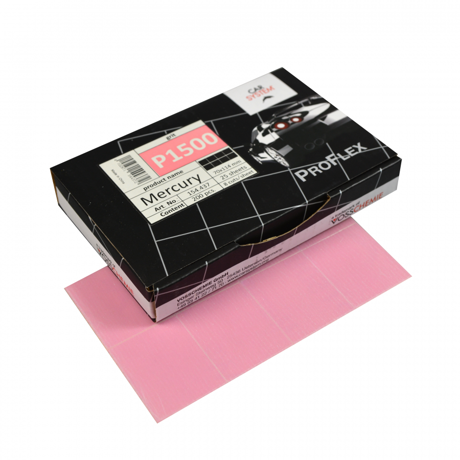 Материал шлифовальный ProFlex Mercury 29мм x 35мм P1500 (уп.=200шт.)