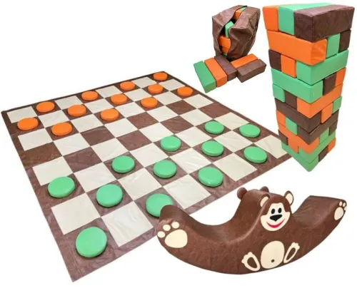 Набор мягких модулей для игровой комнаты №13