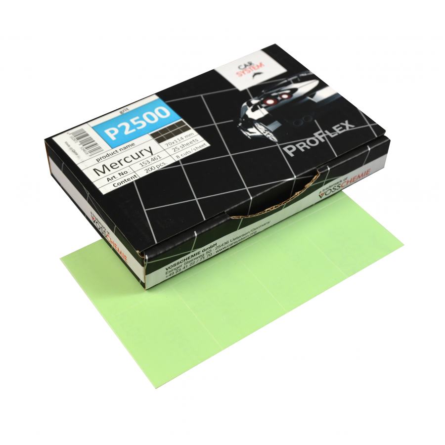 Материал шлифовальный ProFlex Mercury 29мм x 35мм P2500 (уп.=200шт.)