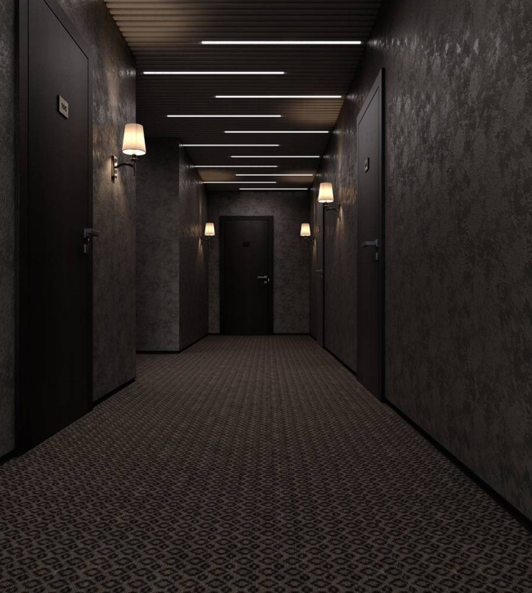 Laconistiq Novel Mini теневой плинтус Чёрный