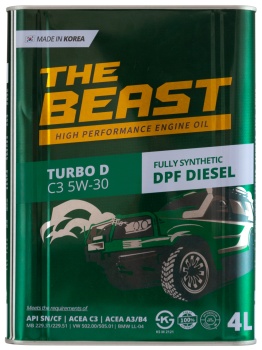 The Beast TURBO D C3 5W-30, 4л