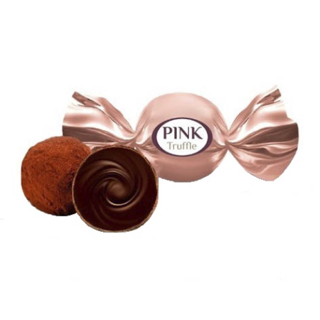Конфеты Пинк (Pink Truffle) трюфель, Сладкий орешек, пакет, 1 кг
