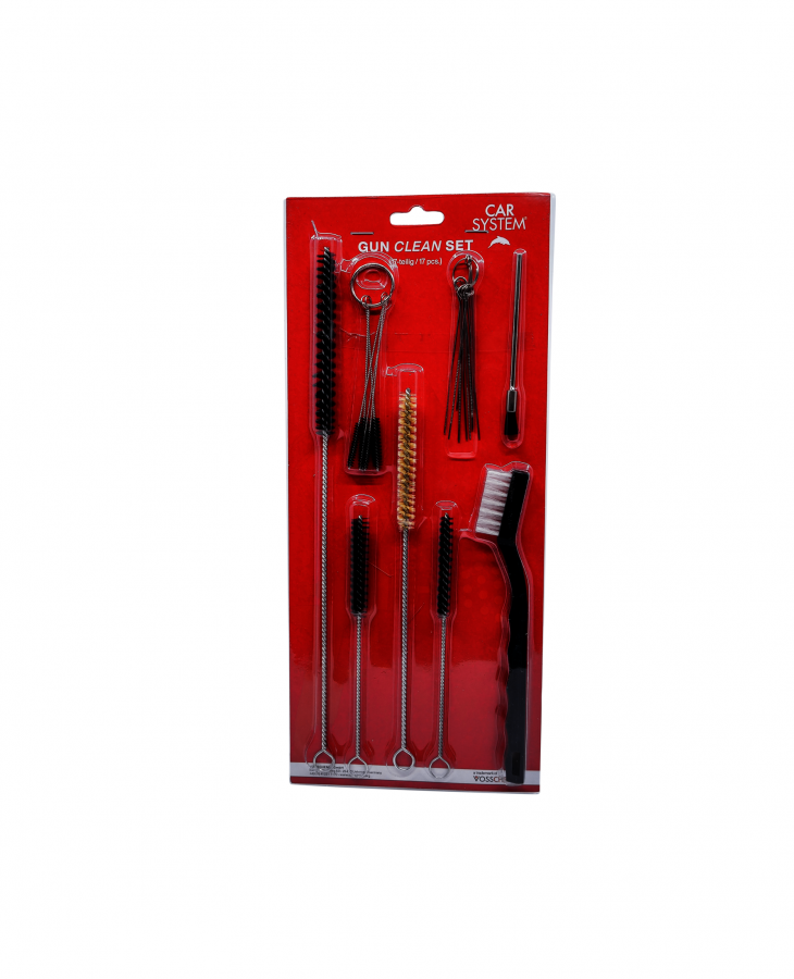 Набор для очистки краскопульта (17 предметов)