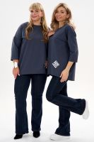 Кофта Футер life [графит]