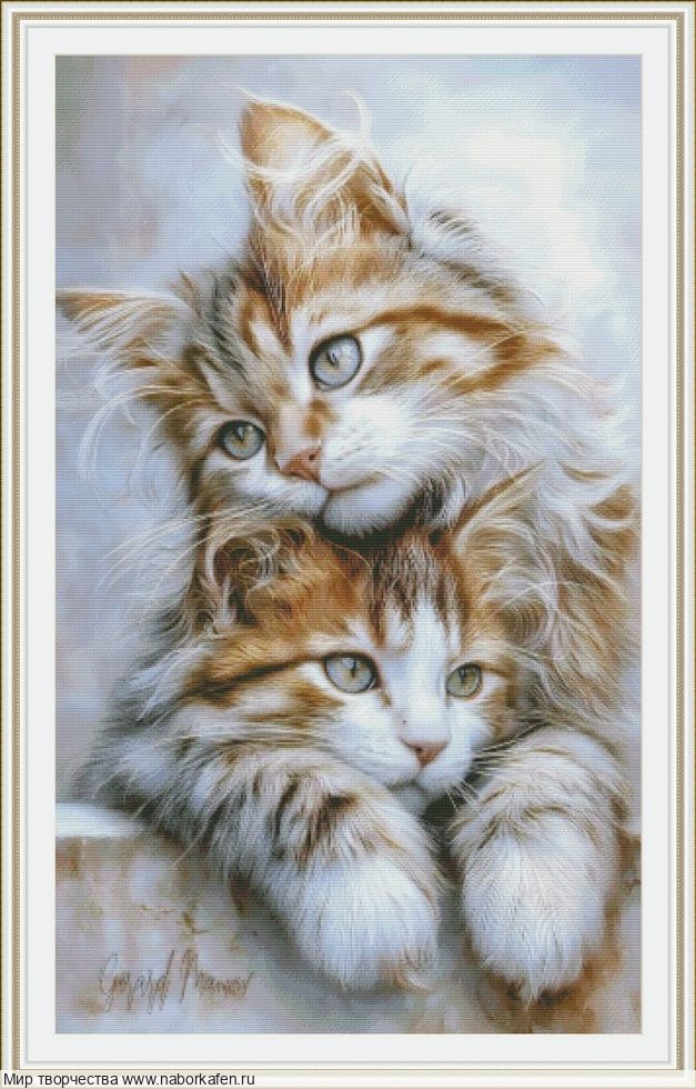 Набор для вышивания "01064 Котята"