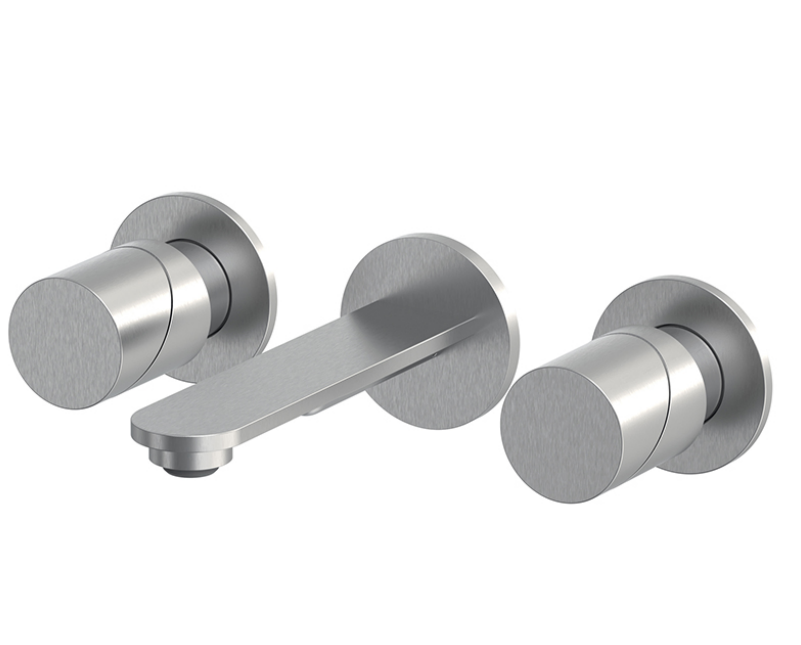 Изображение Настенный смеситель для раковины Fima - Carlo Frattini Slide F5811/5 на три отверстия