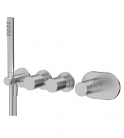 Встроенный однорычажный смеситель Fima - Carlo Frattini Slide F5828X2 для ванны/душа схема 1 Встроенный однорычажный смеситель Fima - Carlo Frattini Slide F5828X2 для ванны/душа схема 1