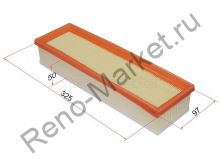 Фильтр воздушный RENAULT LOGAN 12-