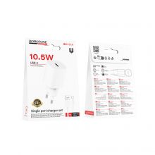 СЕТ БП сет.1USB+Кабель 8pin PD10.5Вт BA101A бел.