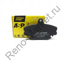 Колодки тормозные передние дисковые Logan, Largus