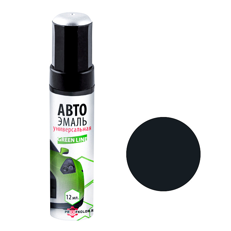 Карандаш с кисточкой для подкраски сколов на Luxeed. Цвет Gilding Black. Код цвета: B04J